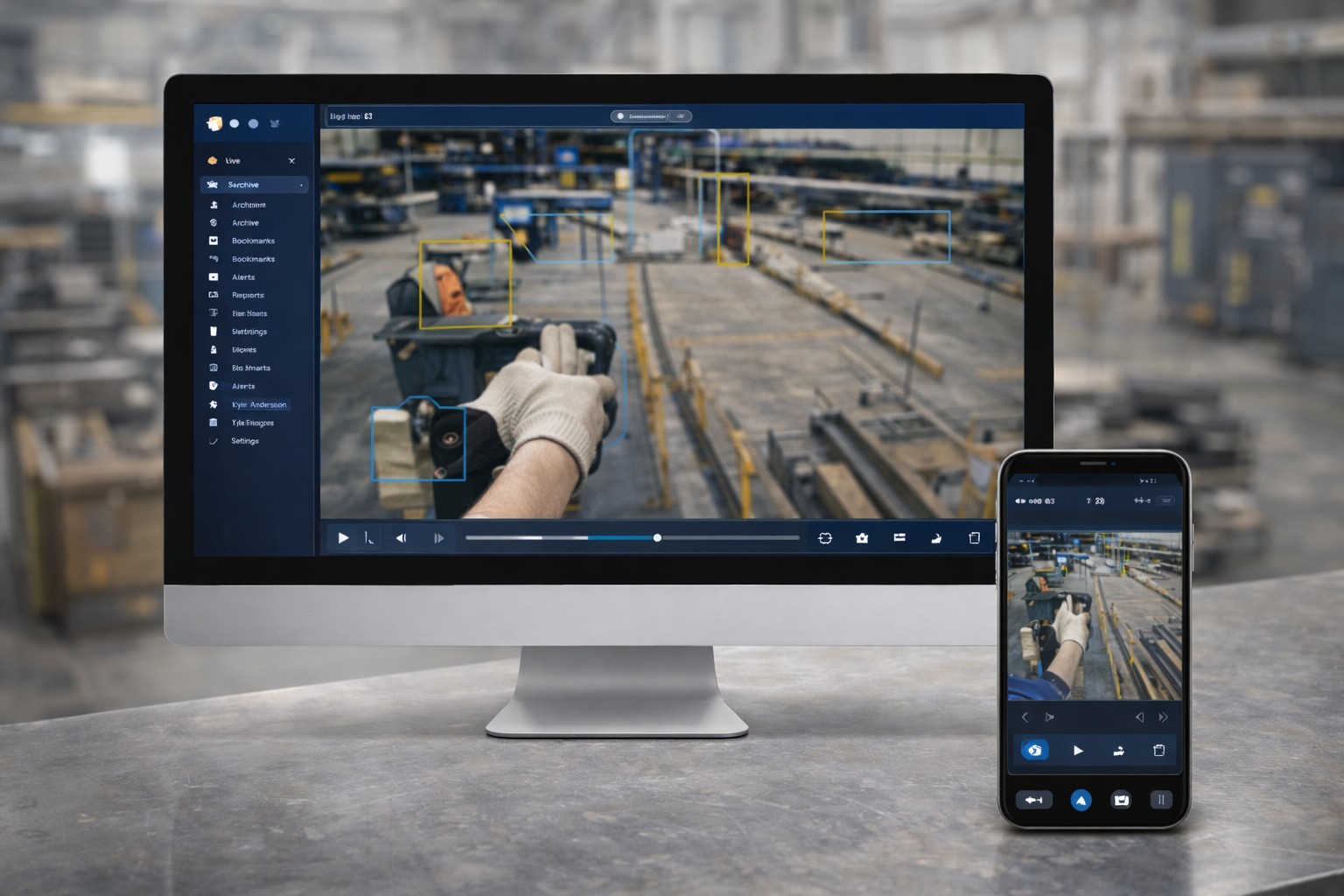 Watchtower operations dashboard displayed on desktop and mobile devices