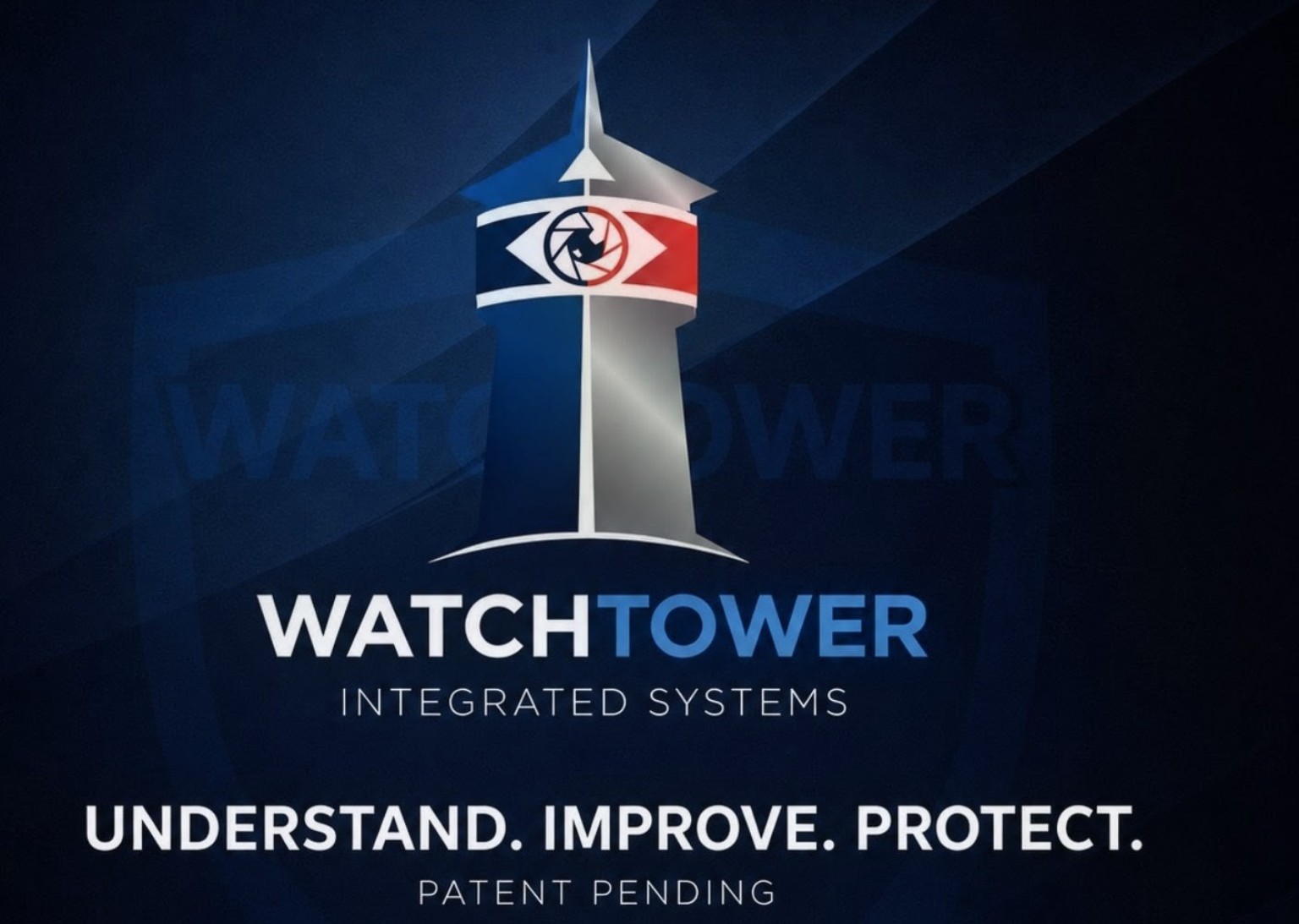 Watchtower Integrated Systems logo with Understand, Improve, Protect tagline